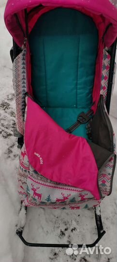 Коляска санки, трансформер