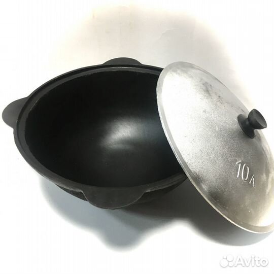 Казан чугунный 10л