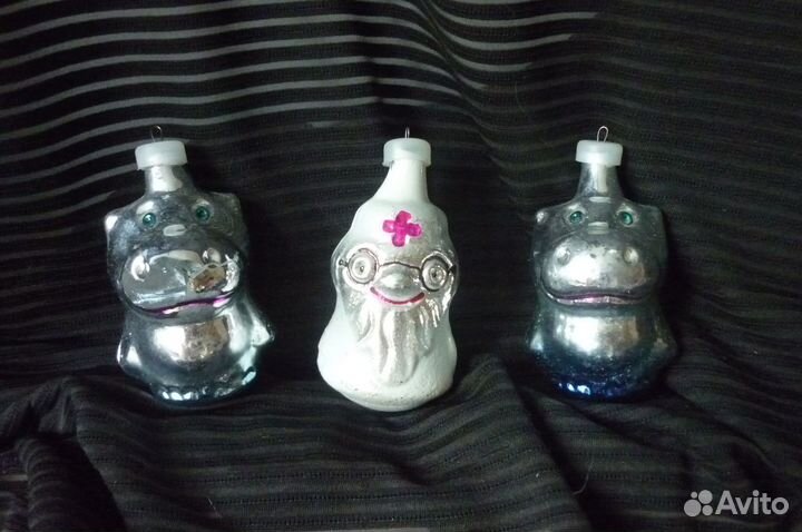 Ёлочные игрушки советские