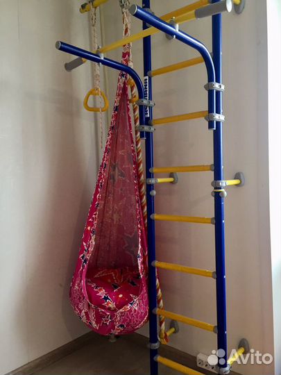 Подвесной гамак кокон для шведской стенки