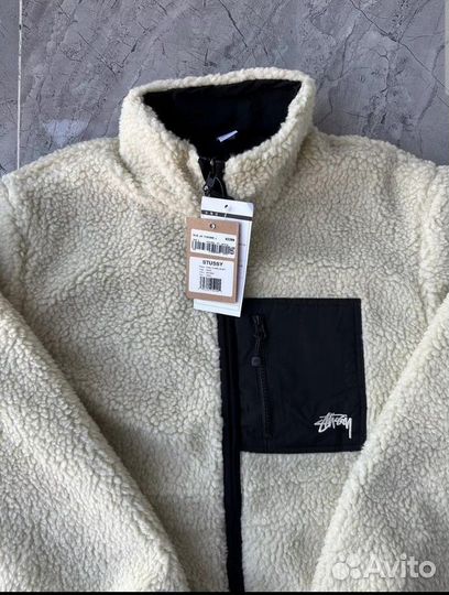 Куртка Stussy 8 ball sherpa