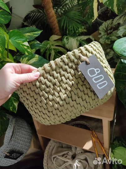 Интерьерные корзины / кашпо