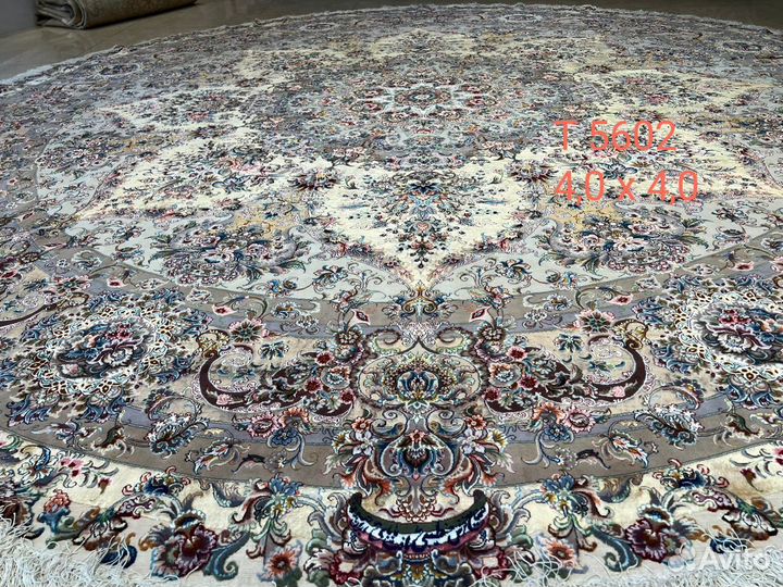 Ковер Персидский Тебриз ручной работы светлый