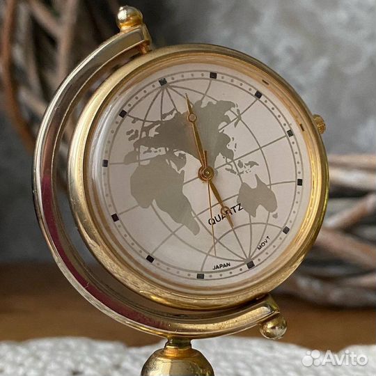 Часы глобус