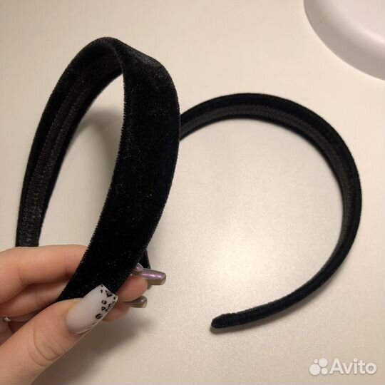 Тканевый ободок для волос