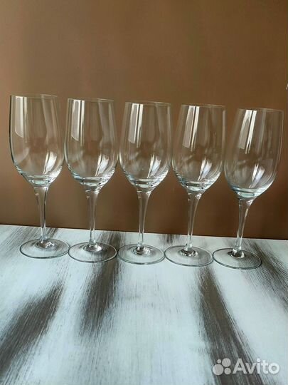 Фужеры чешское стекло СССР