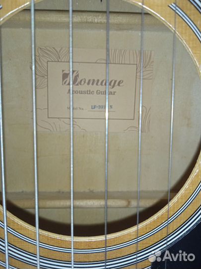 Акустическая гитара homage
