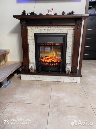 Каминокомплект, очаг RoyalFlame с порталом