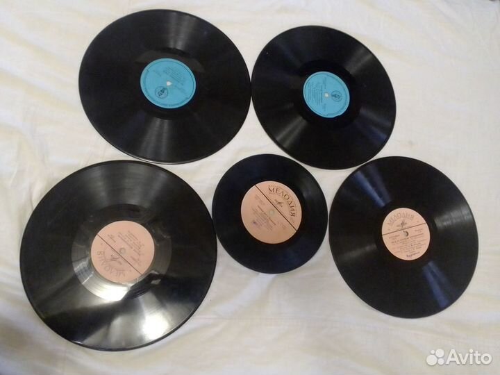 Старые пластинки для декора, за все