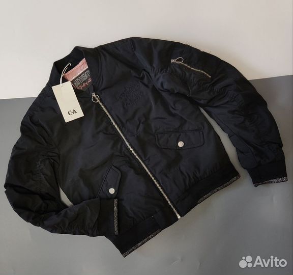 Куртка бомбер для девочки 146 C&A