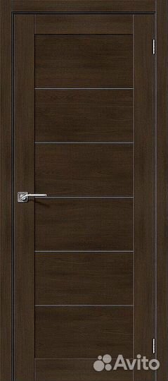 Межкомнатная дверь elporta Легно-21 50443 Dark Oak