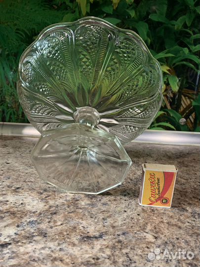 Большая ретро ваза - фруктовница, СССР