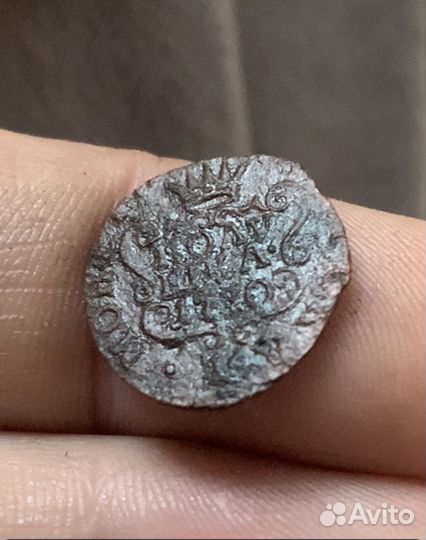 Rrедкая Полушка 1770 Сибирская монета Екатерина II