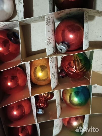 Елочные шары СССР