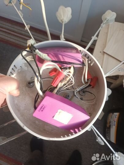 Люстра потолочная бу