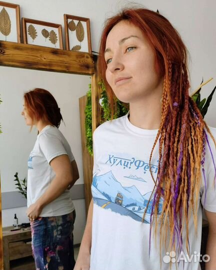 Дреды на затылок