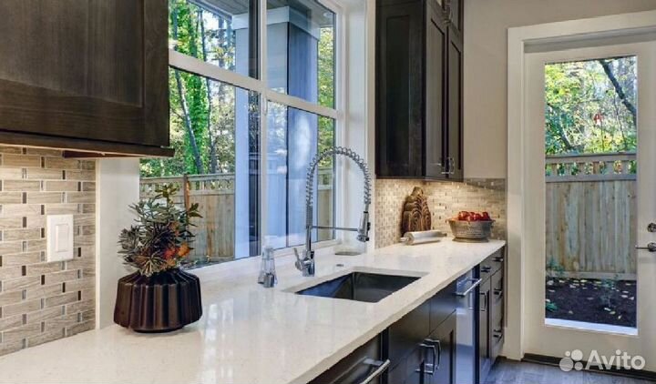 Столешницы из натурального камня (гранит, мрамор)