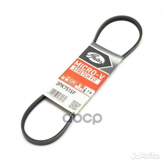 Ремень п/к 3PK751SF Gates