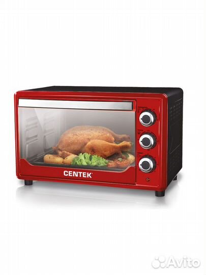 Духовка электро CT-1530-36 Red Promo 36л 1600Вт