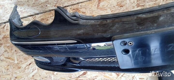 Передний бампер амг на 203 мерс