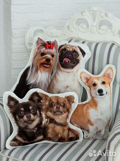 Подушки собаки