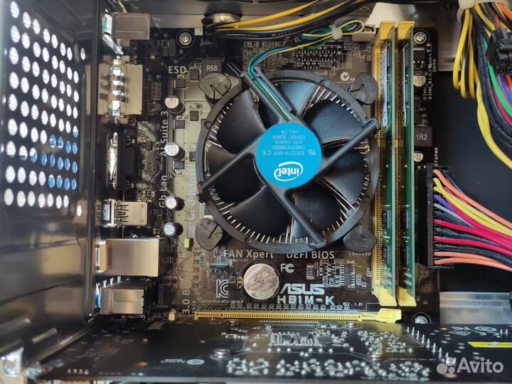 Материнская плата Asus h81m k