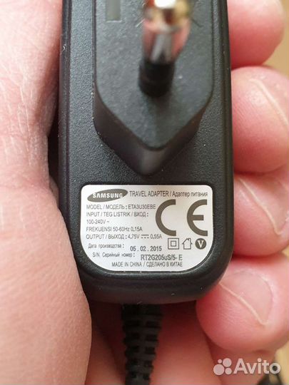 З/у и наушники Samsung