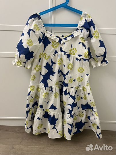 Летнее платье zara для девочки 140 см