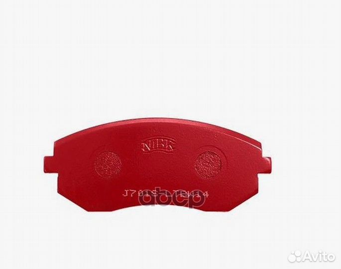 Колодки пер. subaru impreza,legacy 00 perform