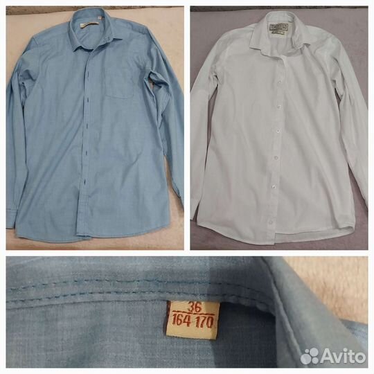 Рубашка для мальчика 164