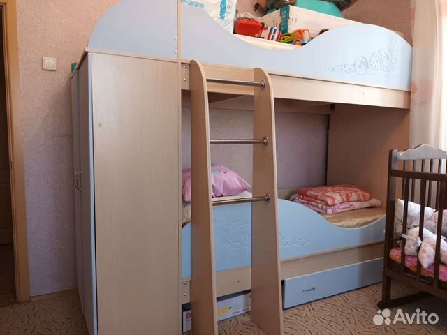 Двухъярусная кровать для детей бу