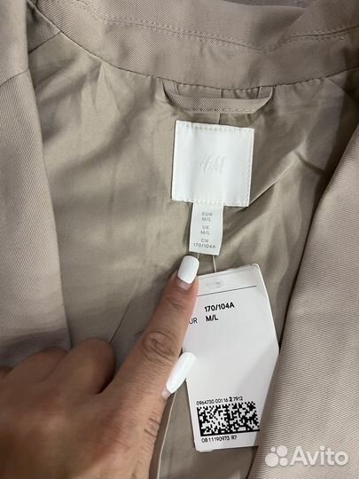 Пиджак женский оверсайз hm m l