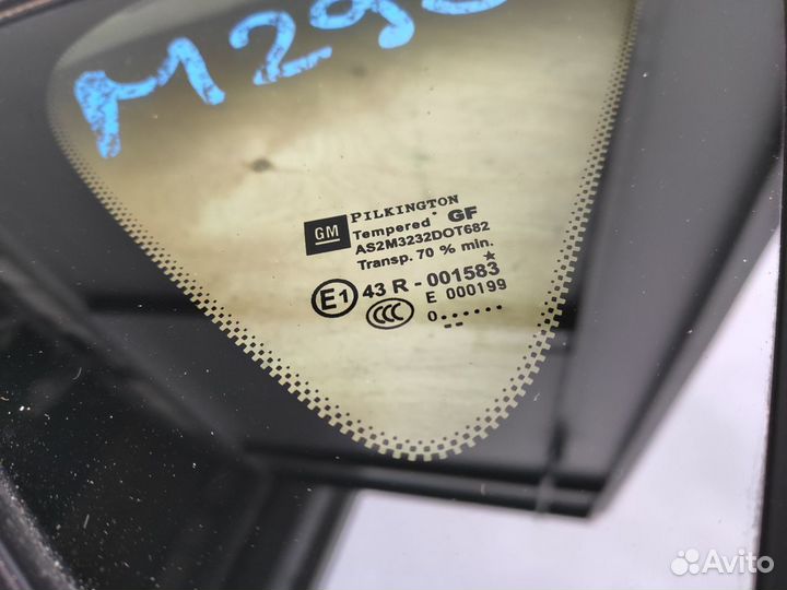 Стекло заднее глухое На Opel Astra J Хэтчбек 5Д