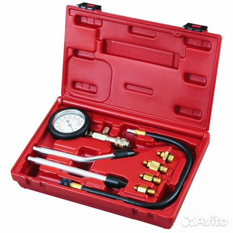 Компрессометр бензиновый, 0-20 атм 8 предметов