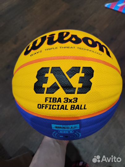 Баскетбольный мяч Wilson fiba 3x3 Оригинал (новый)