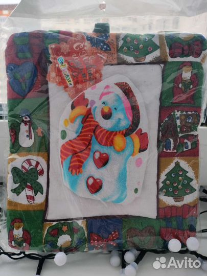 Прихватки кухонные и салфетка