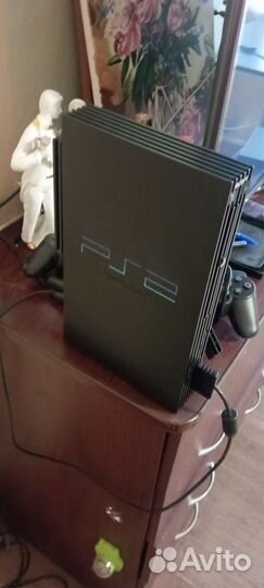 PS2 FAT 50008 с hdd на 250 Гб прошитая