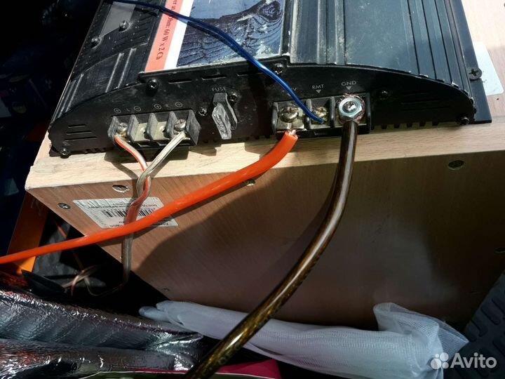 Сабвуфер и усилитель