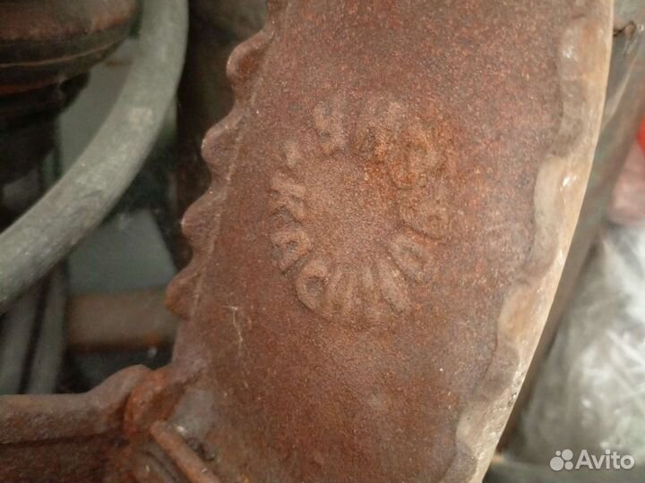 Утюг старинный, обмен на баллон п