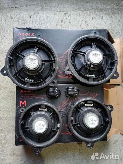 Колонки в авто