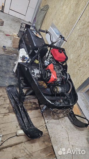 Самодельный снегоход