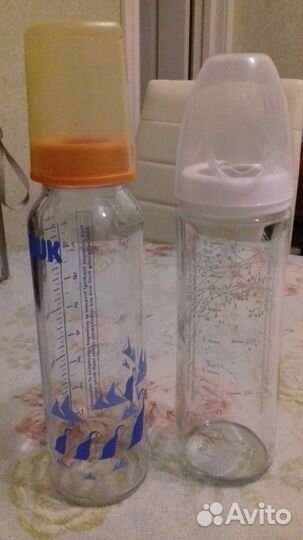 Бутылочки стекло NUK