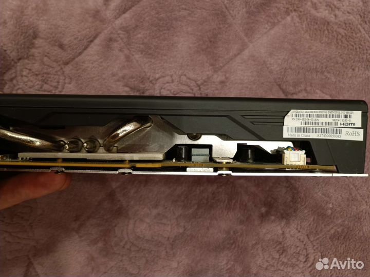 Видеокарта rx580 8gb sapphire nitro Gaming Series