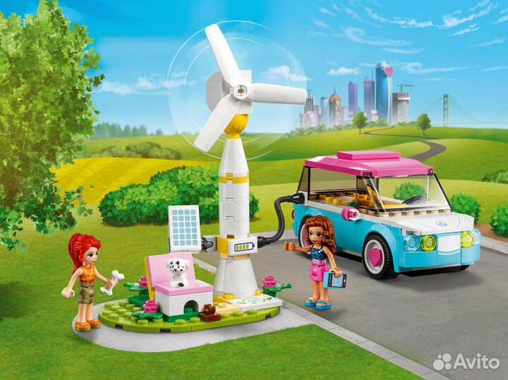 Lego Friends Лего 41443 Электромобиль Оливии