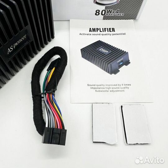 Усилитель Android магнитолы 80W