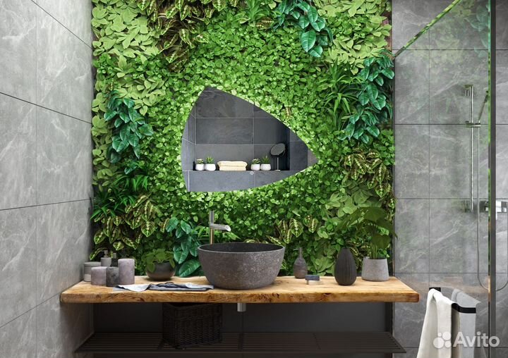 Зеркало с подсветкой для ванной