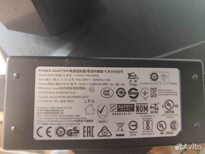 MSI Optix MAG274QRF на запчасти