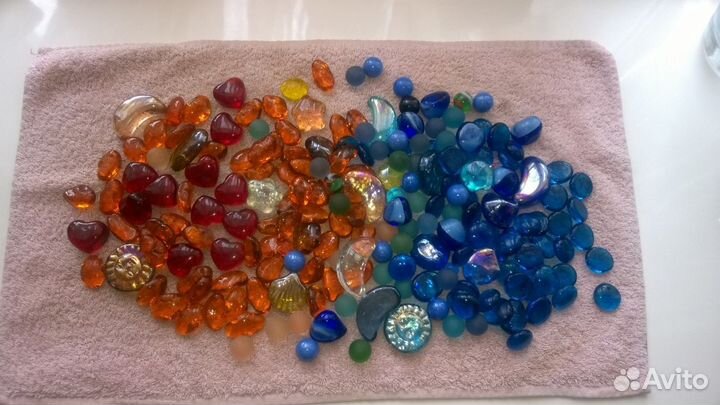 Стеклянные стразы (марблс)