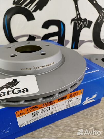 Диск тормозной задний ATE Mercedes-Benz W213