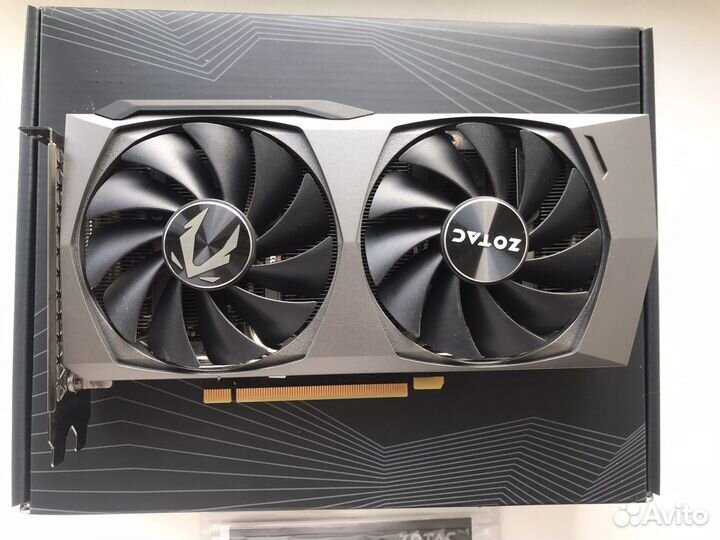 Видеокарта zotac RTX3060 TI